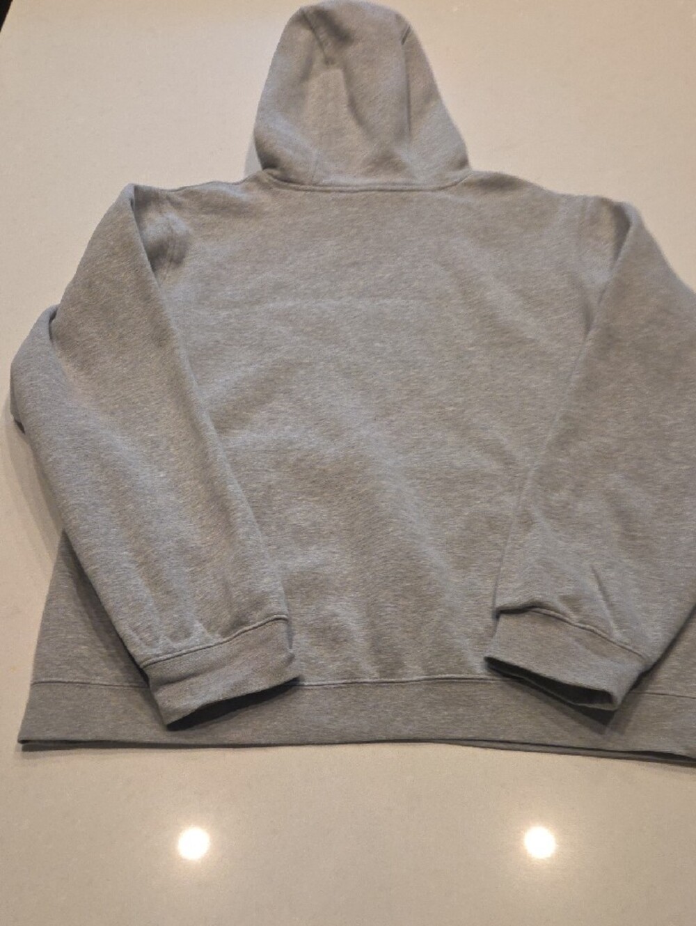 Nike Gray CU Buffalo Hoodie with White Swoosh - Picture 4 of 4